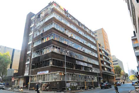 Johannesburg CBD - Building Hijack