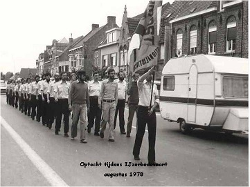 optocht IJzerbedevaart 1978 Dilsmuide 2