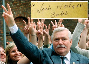 Lech Walesa van Pole n Russiese spioen