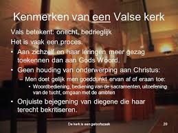 Vals kerk