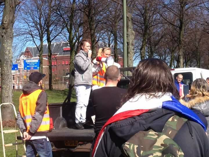 sperkers op malieveld