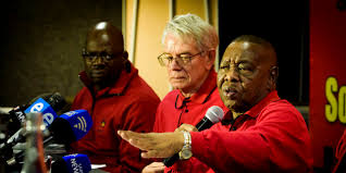 Blade Nzimande en Cronin