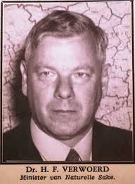 Dr. Verwoerd minister van Naturellesake