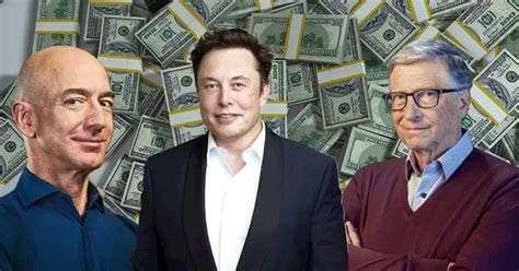 Elon Musk Bill Gates Jeff Bezos
