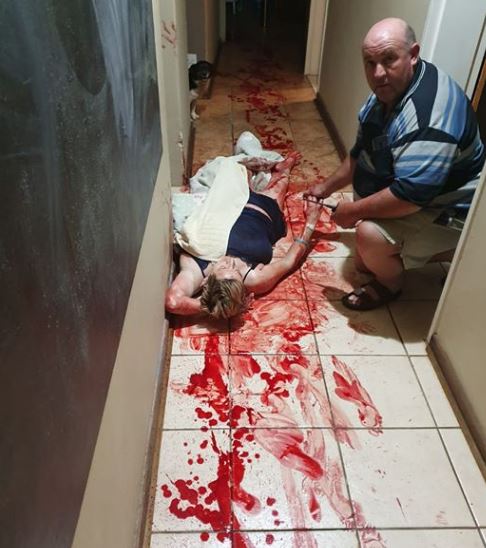 Enkel ma deur venster geskiet in Pietersburg