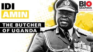 Idi Amin slagter van Uganda