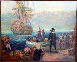 Jan van Riebeeck se landing in 1652 aan die Kaap van Storms