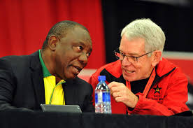 Jeremy Cronin en Ramaphosa